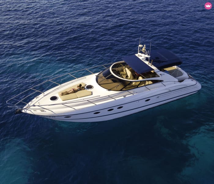 Tandem, all inclusive fuel, VAT, Skippers x2, Princess V53 Zodiac+ Sea hawk 800
