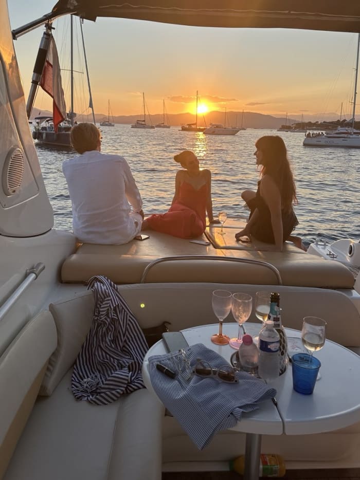 Motorboat ride