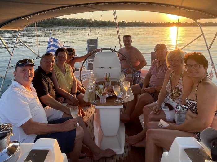 Private Sunset Sailing Cruise in Halkidiki