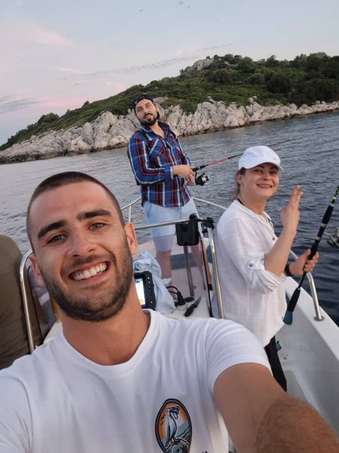 Excursion de pêche privée en soirée