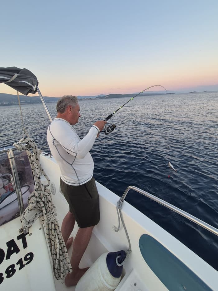 Excursion de pêche privée en soirée