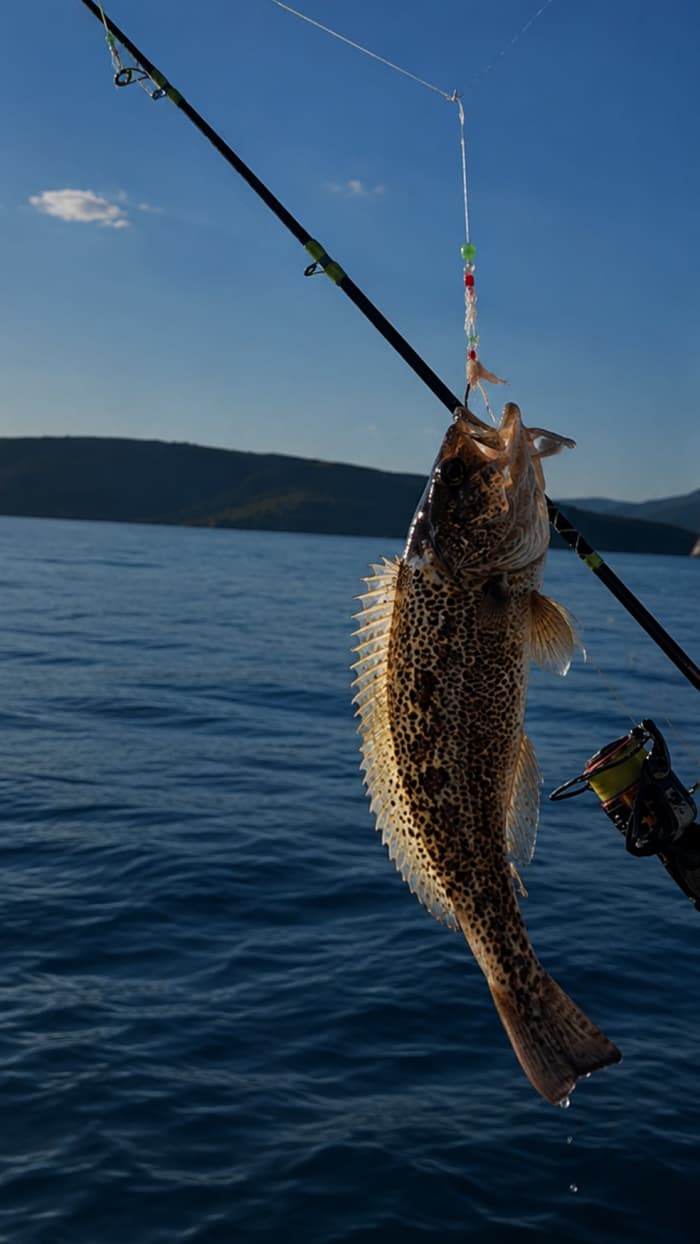 Excursion de pêche privée en soirée avec un skipper local