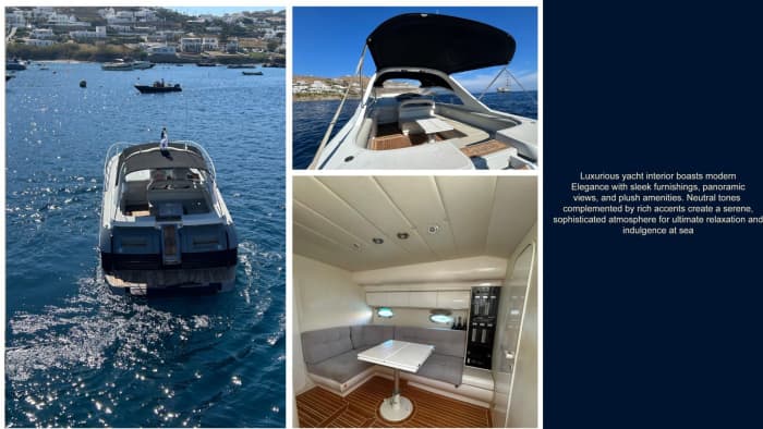 Genießen Sie die Sonne auf einer 8-stündigen Bootstour in Mykonos.