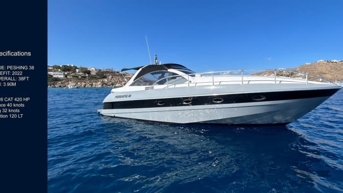 Genießen Sie die Sonne auf einer 8-stündigen Bootstour in Mykonos.