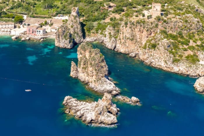 Private Gozzo Tour from Castellammare – Scopello & Zingaro Nature Reserve