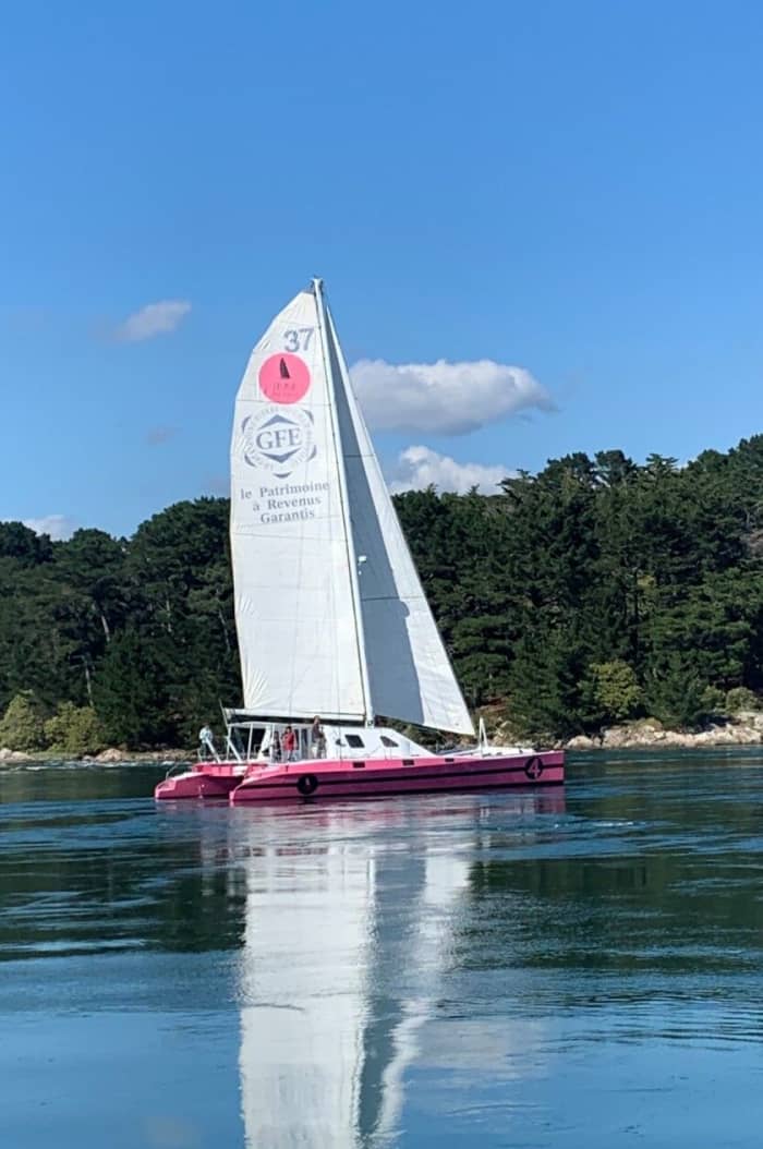 1/2 Tag: Segeln rund um Houat und den Leuchtturm Teignouse