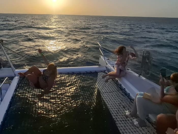 3 uur durende catamaranrondvaart over de Middellandse Zee
