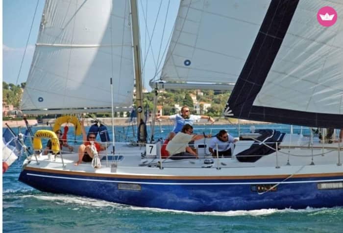 Kenmerkend voor Cannes: een privé-dag op een traditionele kits.