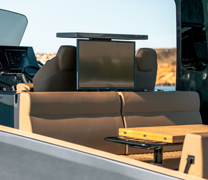 Tesoro 40 All inclusive, fuel, skipper, route to Formentera Illetas with a fixed price and no worries.