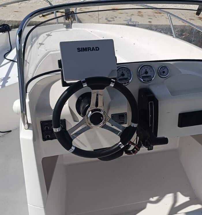 Crystalline experience: Discover Poljica, Marina on a motorboat