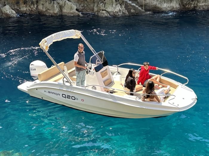 Private Capri Tour from Sorrento on a 20-foot Boat