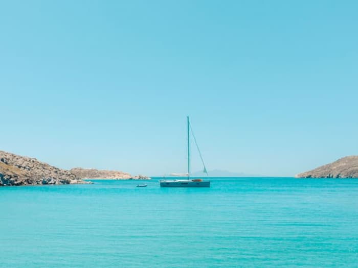 Rhenia, Delos & Mykonos Southern Coast | Private Full-Day Yacht Experience