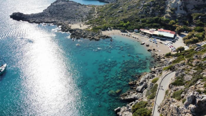 Odkryj najpiękniejsze zatoki Rodos na żaglówce