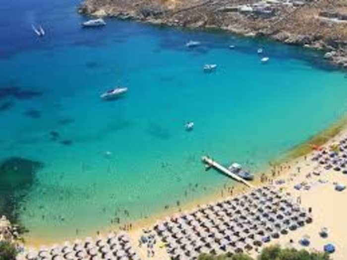 Côte sud de Rhénée, Délos et Mykonos | Croisière privée d'une journée en yacht