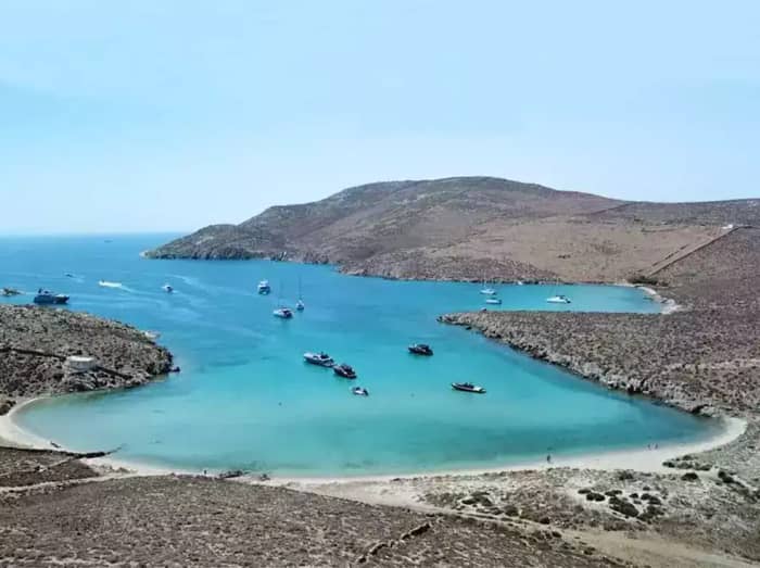 Rhenia, Delos & Mykonos Southern Coast | Private Yacht Cruise (Half Day)