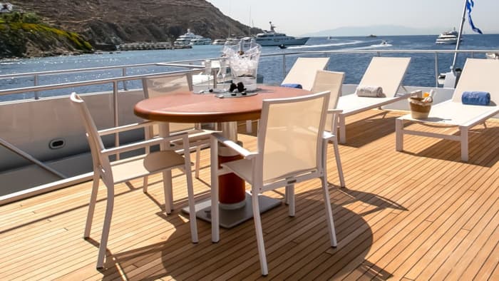 Rhenia, Delos & Mykonos Southern Coast | Private Full-Day Yacht Experience
