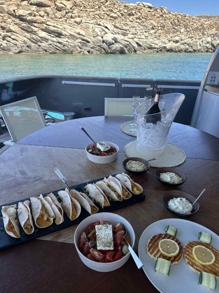Rhenia, Delos & Mykonos Southern Coast | Private Full-Day Yacht Experience