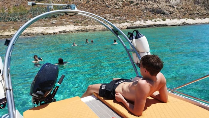 Balos Lagoon & Gramvousa Private, Luxury Boat Tour from Kissamos