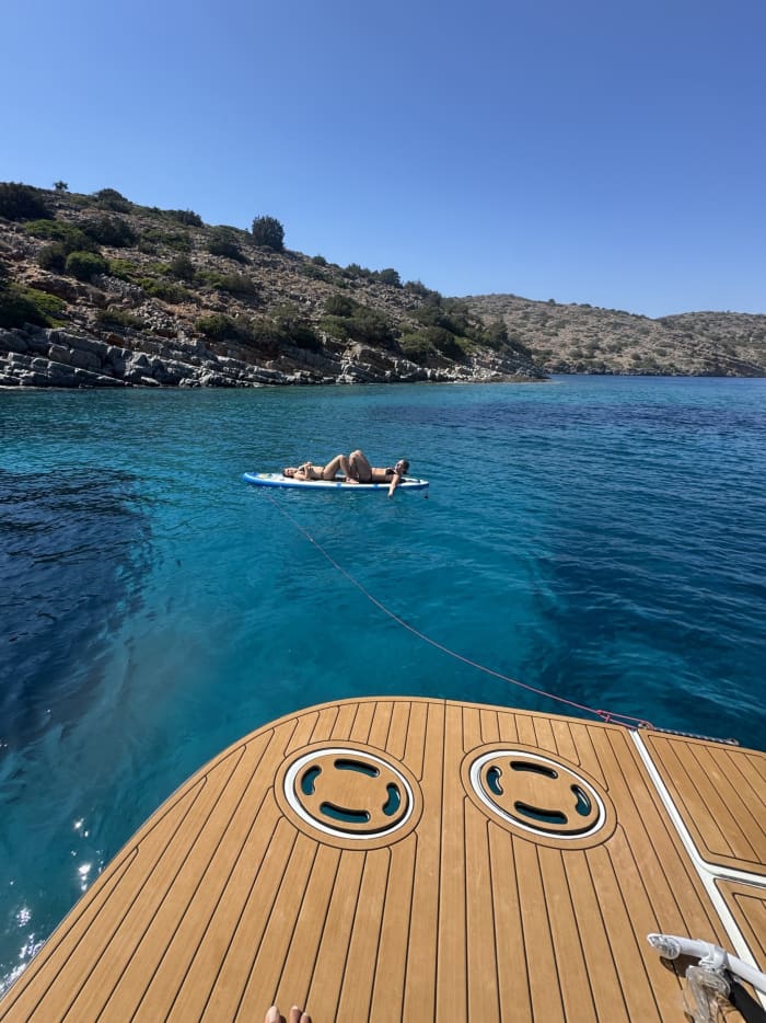 Giornata in yacht ad Agios Nikolaos, Creta