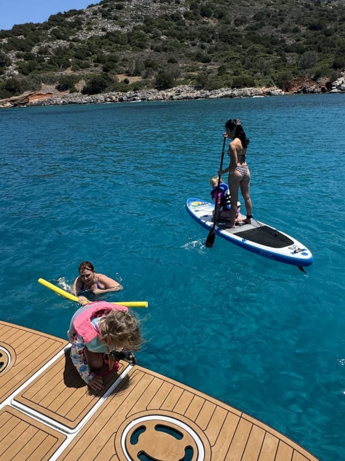 Giornata in yacht ad Agios Nikolaos, Creta