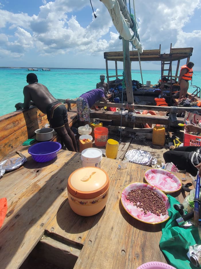 Zeilvakantie van een hele dag: van Nungwi naar Mnemba Island