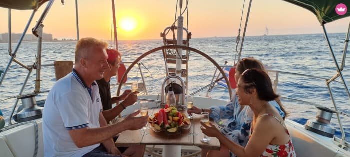Rhodes Luxury Private Sunset Dinner – MediterAsian Seafood Hot Pot