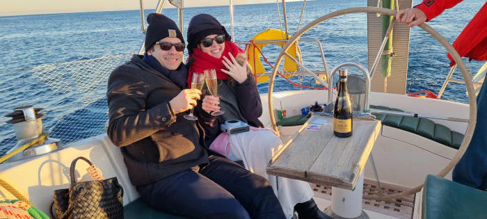 Romance in Rhodes 
A Private Luxury Sunset Sailing Experience with Gourmet Vietnamese Cuisine, Premium C.A.I.R. Wine, Champagne & a Complimentary Signature Cocktail