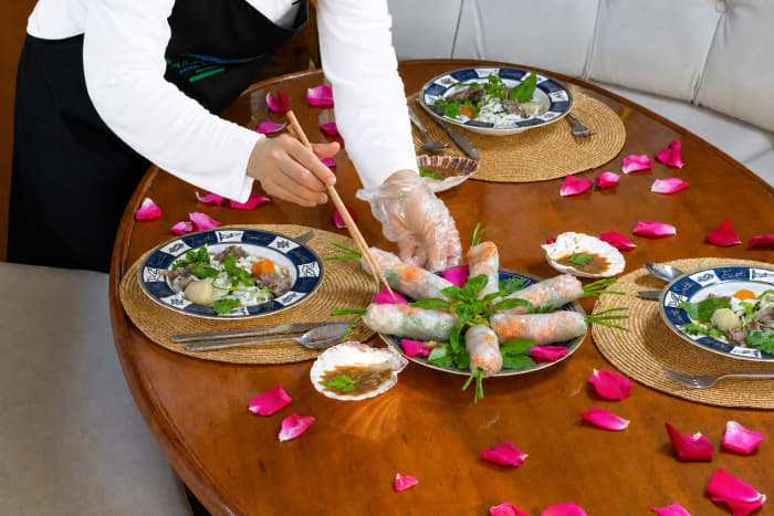 Romance in Rhodes 
A Private Luxury Sunset Sailing Experience with Gourmet Vietnamese Cuisine, Premium C.A.I.R. Wine, Champagne & a Complimentary Signature Cocktail