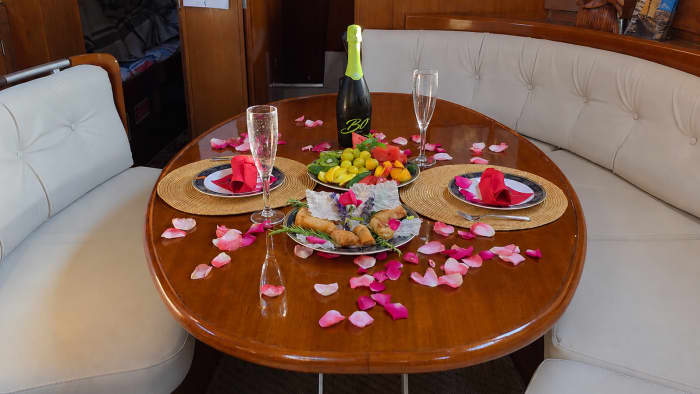 Rhodes Private Luxury Sailing Yacht – Sunset Cocktails, Champagne, Fresh Seasonal Fruits & Vietnamese Artisanal Snacks