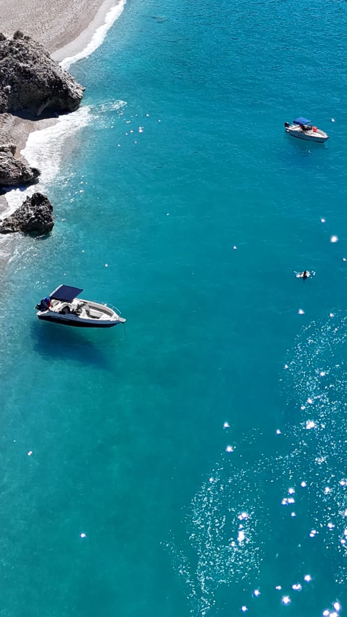 Côte nord de Saranda – Excursion en bateau de 6 heures avec plages secrètes