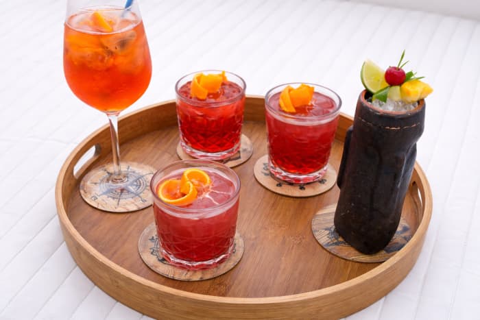 Dolcevita sunset tour - quality Italian aperitif. Gas 150 extra / skipper 150 extra.