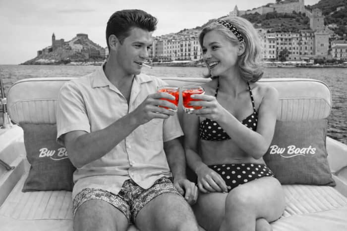 Dolcevita sunset tour - quality Italian aperitif. Gas 150 extra / skipper 150 extra.