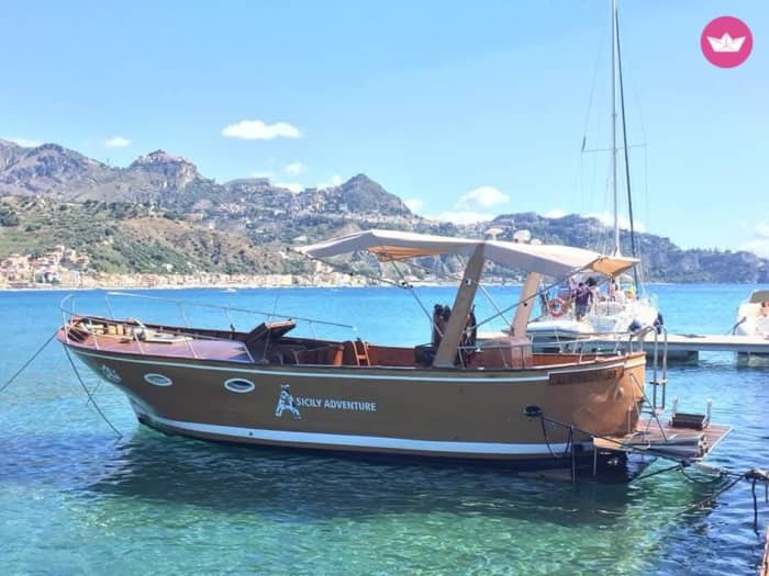 Sunset on Board: Sunset Tour on the Coast of Taormina