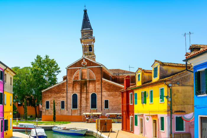 Chefs-d'œuvre de la lagune de Venise : Murano et Burano - 4 heures (skipper et guide privé à bord)