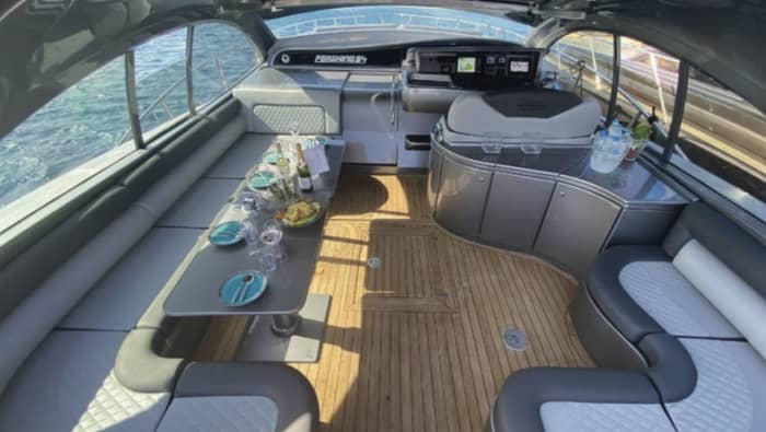 Pershing 54 - Full Day Private Cruise South Coast or Delos & Rhenia