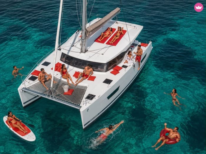 Excursion d'une demi-journée en catamaran au départ de Cannes