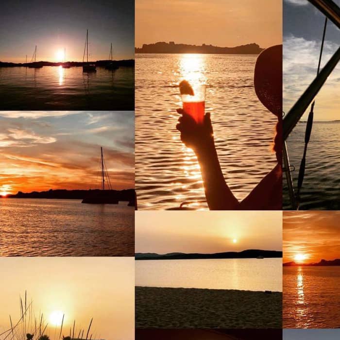 Segeln bei Sonnenuntergang vom Golfo Aranci: Delfine, Inseln und die Magie des Aperitifs