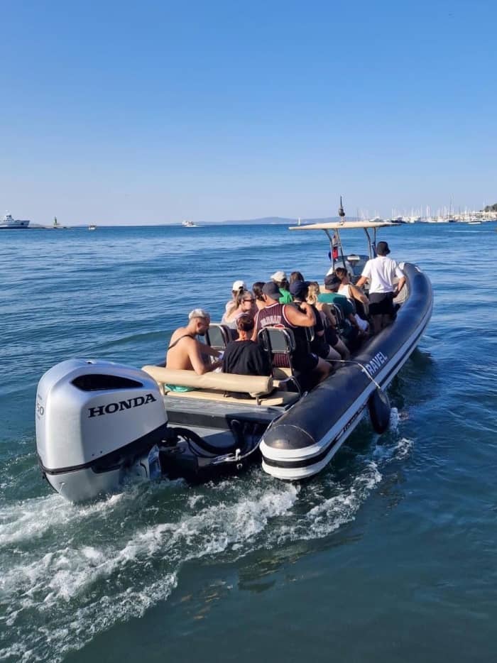 Adriatic Adventure: Blue Lagoon, Šolta & Trogir Speedboat Tour (4.5h)