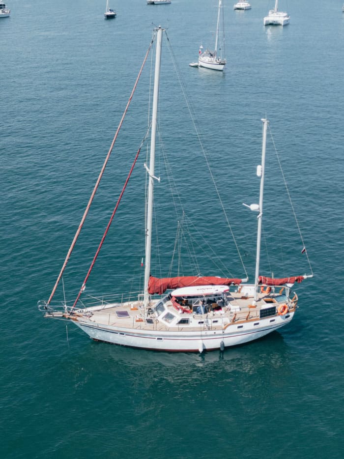 Naunet op zoek naar de baai van João d'Arens