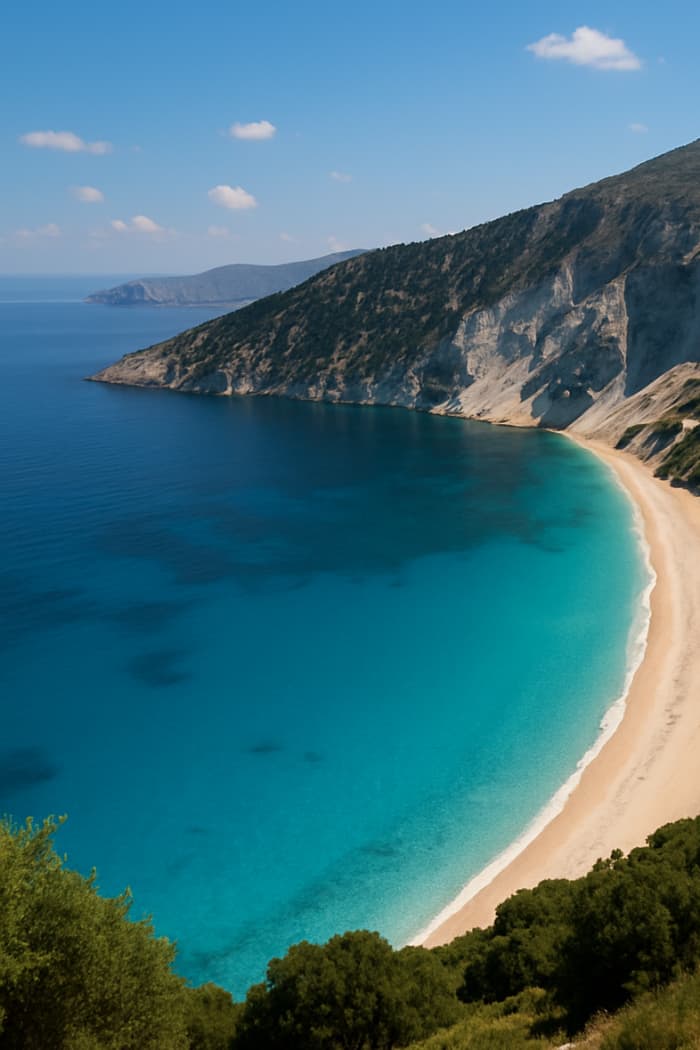 De Zante à Céphalonie – Croisière privée d'une journée avec arrêts baignade