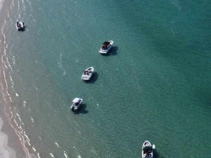 Traslado en barco privado a Ilha Deserta: un paraíso escondido en Setúbal