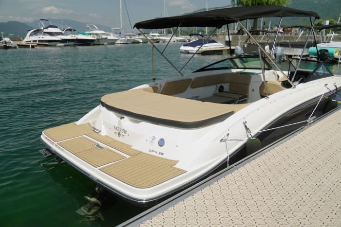 Half-day motorboat rental in Aix-les-Bains