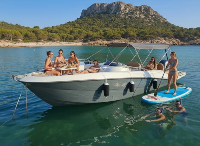Private boat trip with dedicated skipper | Saint-Tropez & Cap Taillat – French Riviera