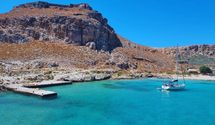 PARADISE CRUISE KISSAMOS- AGIOS SOZON-BALOS-GRAMVOUSA & HIDDEN BEACHES IN 8 HOURS (Arrow)