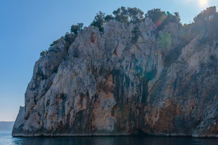 The Little Blue Cave & a Hidden Bay: A Scenic Cruise on the Opatija Riviera