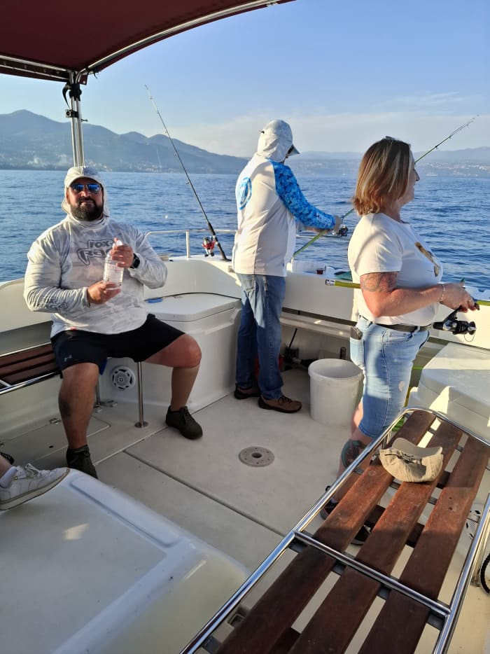 Pesca de fondo ligera en un naufragio histórico