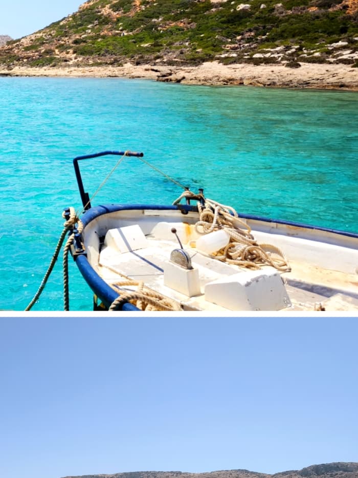 Lujosa escapada de 6 horas al mar a la laguna de Balos y la isla de Gramvousa desde el puerto de Kolymvari