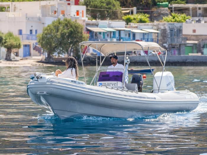 Milos & Polyaigos Cruise – 7-Hour Color Adventure