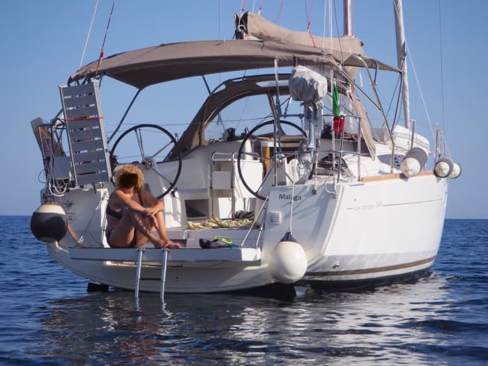 Sailing and Relaxing: Discover Giglio, Elba, Cala di Forno, and Le Formiche. Four guests.