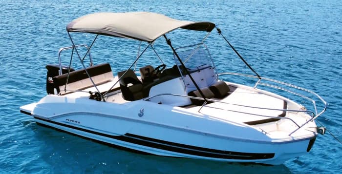Full day on a private boat, caves, coves and turquoise waters